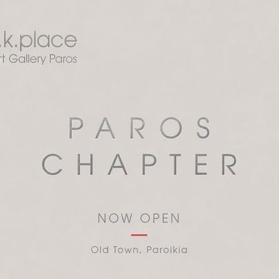 t.k. place art gallery paros