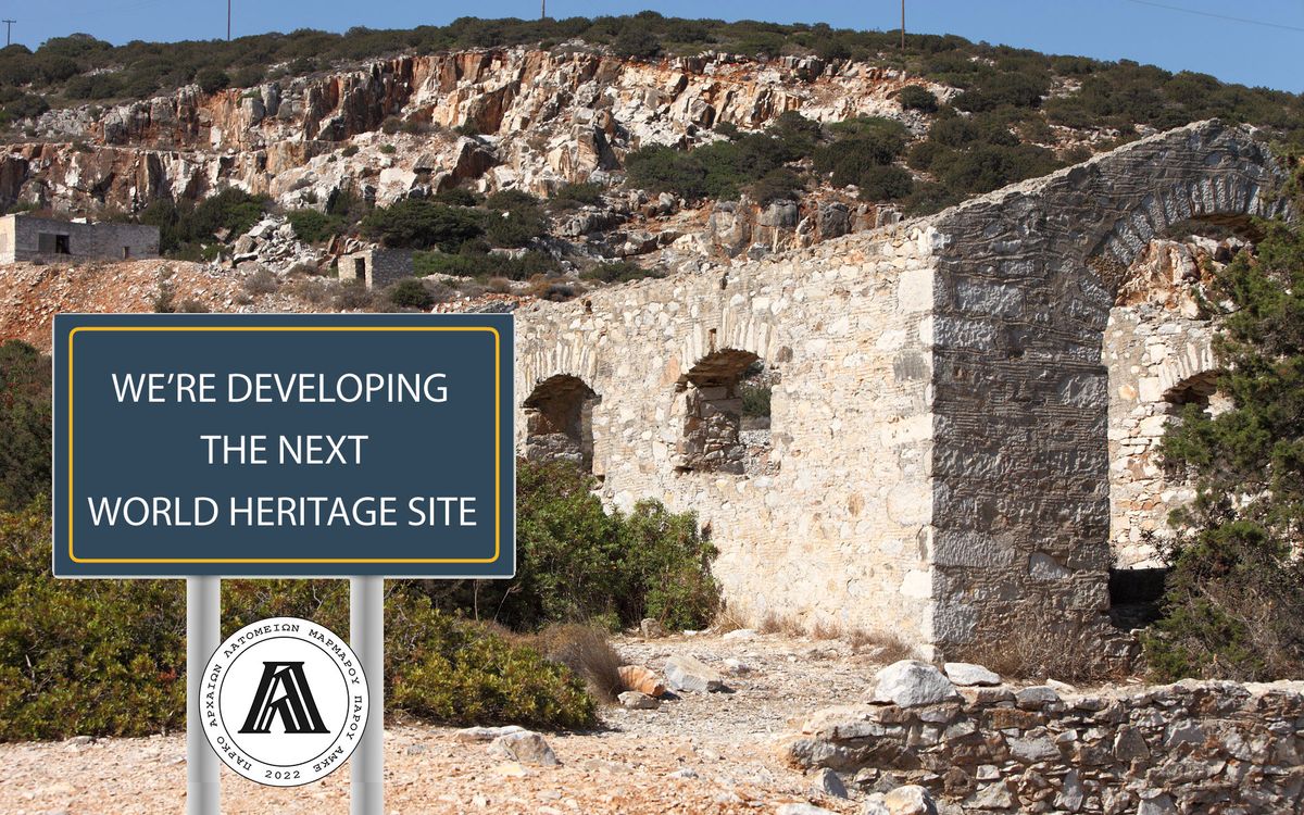 Guided tour at the Ancient Quarries