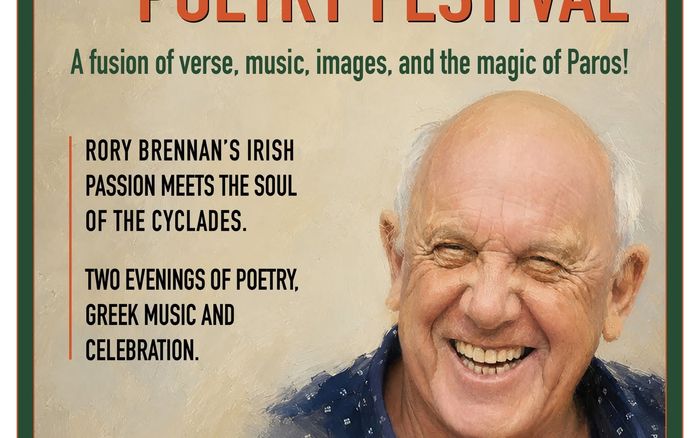 Rory Brennan Poetry, Paros